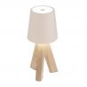 Lámpara madera natural "oti"