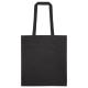 Bolsa de algodón con doble asa 140g/m2 Ref.CFT019-NEGRO 