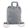 Bolsa mochila de algodon reciclado