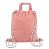 Bolsa mochila de algodon reciclado