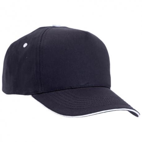 Gorra visera curva 5 paneles Five