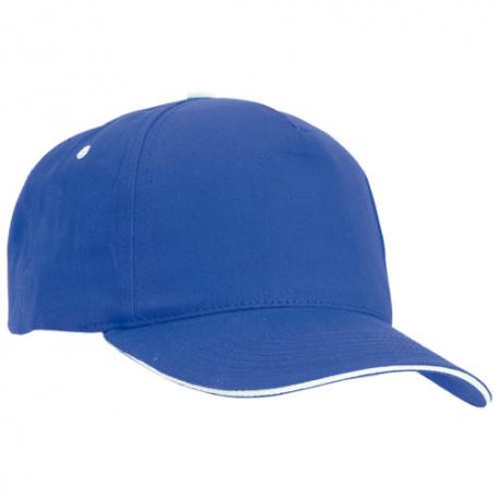 Gorra visera curva 5 paneles Five