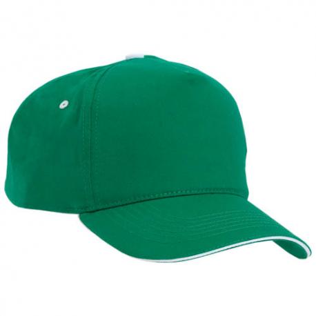 Gorra visera curva 5 paneles Five