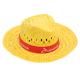 Sombrero de ala ancha de paja Splash Ref.9195-AMARILLO 