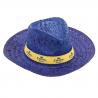 Sombrero de ala ancha de paja Splash