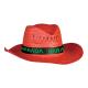 Sombrero de ala ancha de paja Splash Ref.9195-ROJO 