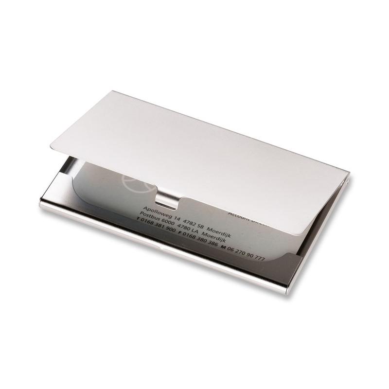 Tarjetero metalico cromado Stanwell
