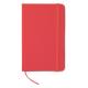 Libreta A6 rayada 14x9cm Notelux Ref.MDMO1800-ROJO 