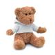 Osito de peluche con camiseta Johnny Ref.MDMO7375-BLANCO 