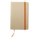 Libreta de material reciclado 14x9cm Evernote Ref.MDMO7431-NARANJA 