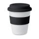 Vaso pp con tapa de silicona Astoria Ref.MDMO8078-NEGRO 