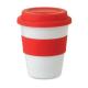 Vaso pp con tapa de silicona Astoria Ref.MDMO8078-ROJO 