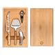 Set para queso y vinos Wine&cheese Ref.MDMO8416-MADERA 