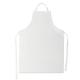 Delantal de cocina ajustable Fitted kitab Ref.MDMO8441-BLANCO 