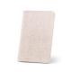 Bloc de notas a6 con tapa flexible fabricado con materia orgánica de elefante 80% Organic soft Ref.PS93291-NATURAL CLARO 