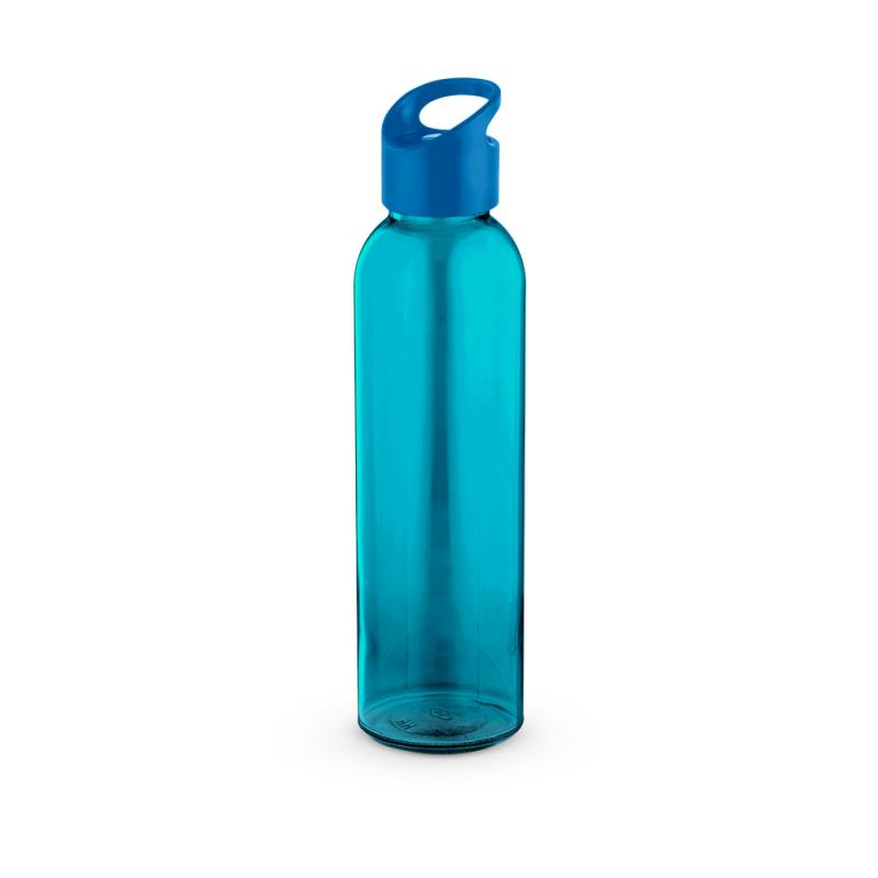 Botella de cristal 500 ml con cuerpo transparente 