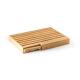 Tabla de pan en bambú con cuchillo de acero inoxidable Passard Ref.PS94321-NATURAL 