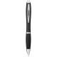 Bolígrafo de color con empuñadura de color Nash Ref.PF106399-NEGRO INTENSO 