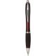 Bolígrafo de color con empuñadura de color Nash Ref.PF106399-ROJO MERLOT 