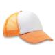 Gorra rejilla 5 paneles Trucker cap Ref.MDMO8594-NARANJA FLUORESCENTE 