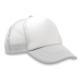 Gorra rejilla 5 paneles Trucker cap Ref.MDMO8594-BLANCO 