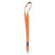 Lanyard enganche metálico Ref.MDMO8595-NARANJA 