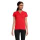 Planet polo mujer 170g Planet women Ref.MDS03575-ROJO