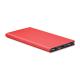 Power bank aluminio 8000mAh Powerflat8 Ref.MDMO8839-ROJO 