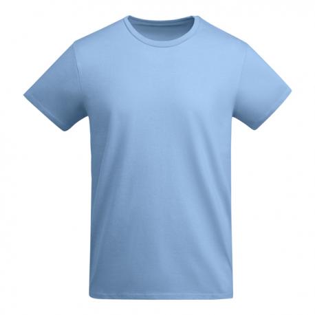 Camiseta tubular de manga corta en algodón orgánico certificado OCS BREDA