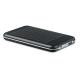 Power bank solar de aluminio 4000 mAh Solarflat Ref.MDMO9075-NEGRO 