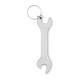 Llavero abridor promocional con forma de llave inglesa Wrenchy Ref.MDMO9186-PLATA 