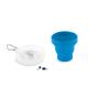 Vaso plegable de silicona Cup pill Ref.MDMO9196-AZUL 