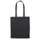 Bolsa de algodón 140g/m2 Cottonel colour + Ref.MDMO9268-NEGRO 