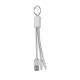 Set de cables Rizo Ref.MDMO9292-PLATA 