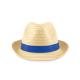 Sombrero Panamá de paja Boogie Ref.MDMO9341-AZUL ROYAL 