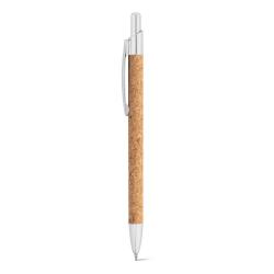 Bolígrafo en corcho y aluminio Natura