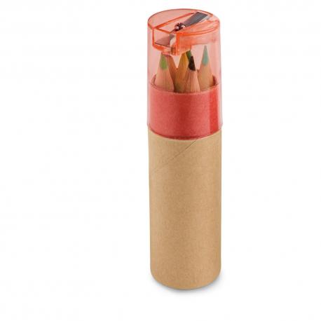 Caja con 6 lápices de color Rols