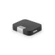 Hub con 4 puertos usba fabricados en abs Jannes Ref.PS97318-NEGRO 