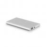 Power bank slim 4000 mah fabricado en aluminio reciclado 100% ral y abs reciclado 100% rabs Marcet