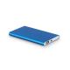 Power bank slim 4000 mah fabricado en aluminio reciclado 100% ral y abs reciclado 100% rabs Marcet Ref.PS97344-AZUL CLARO 