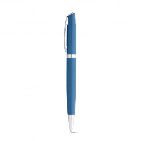 Set de roller y bolígrafo con cuerpo de aluminio reciclado 100% ral Relandoset