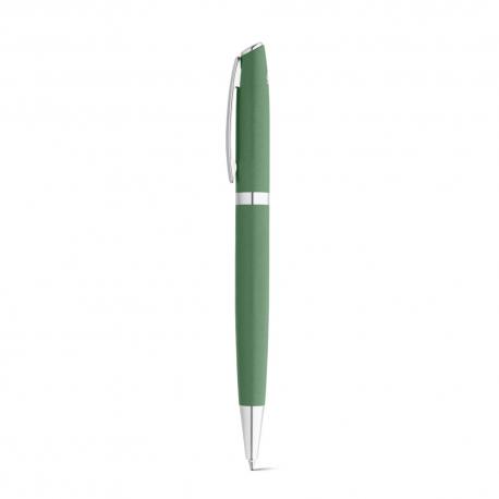 Set de roller y bolígrafo con cuerpo de aluminio reciclado 100% ral Relandoset