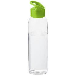 Botella de tritan™ transparente con tapa de colores de 650 ml Sky