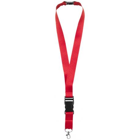 Lanyard con hebilla separable y clip de seguridad Yogi