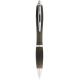 Bolígrafo nash de color con grip negro y tinta negra Ref.PF106085-NEGRO INTENSO 