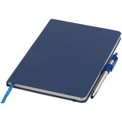 Libreta A5 con bolí­grafo-puntero 14x21cm Crown