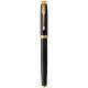 Parker pluma estilográfica IM (tinta azul) IM (tinta azul) Ref.PF107022-NEGRO INTENSO/DORADO 