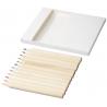 Set de 22 lápices de colores y tarjetas para colorear Doris