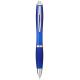 Bolígrafo nash de color con grip de color y tinta azul Ref.PF107078-AZUL REAL