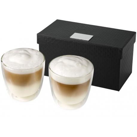 Set de 2 tazas de café de cristal Boda